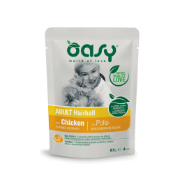 Oasy Chunks in Sauce Adult Hairball for Cats