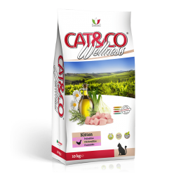 Cat&Co Wellness Kitten Pollo y Arroz para...