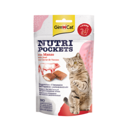 GimCat Nutripockets Snack für Katzen