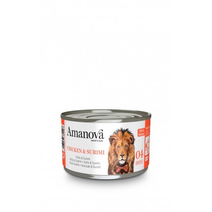 Amanova Wet Food in a Can for Cats