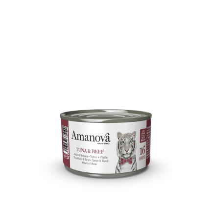 Amanova Wet Food in a Can for Cats