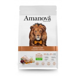 Amanova Gato Adulto con Pollo para Gatos