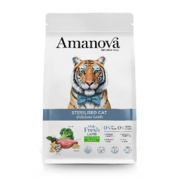 Amanova Agneau stérilisé pour chats