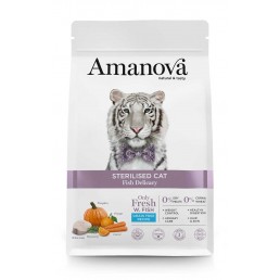 Amanova Sterilised Cat with Fish pour chats