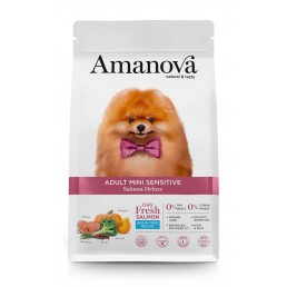 Amanova Adult Mini Sensitive Lachs für Hunde