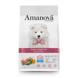 Amanova Puppy Sensitive al Salmone per...
