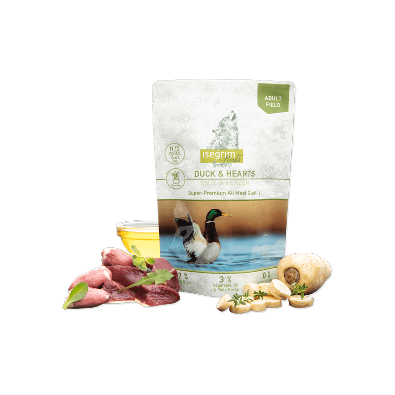 Isegrim Roots Nassfutter fr Hunde in Beuteln | Paco