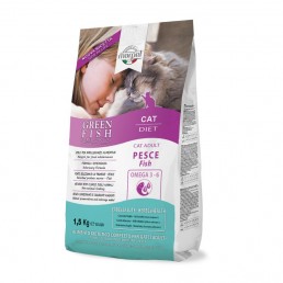 Greenfish Cat Adult Cibo Secco per Gatti