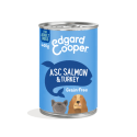 Edgard Cooper Salmon and Turkey Wet Food for Adult Dogs