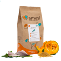 Amusi Arenque Calabaza y Noble Cereales para Perros Pequeños