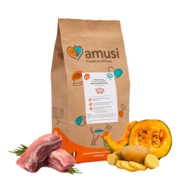 Amusi Cerdo Calabaza y Patatas Grain Free...