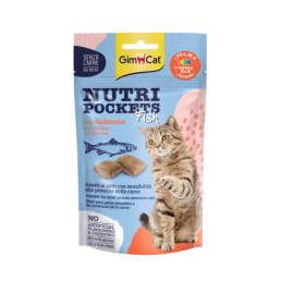 GimCat Nutripockets Fish Snack for Cats