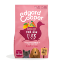 Edgard Cooper con Carne Fresca di Anatra e Pollo per Cuccioli