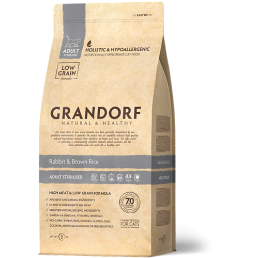 Grandorf Rabbit and Whole Grain Rice for Cats