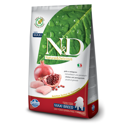 Farmina Grain-Free Puppy Large con Pollo e Melograno per Cani Farmina Grain-Free Puppy Large con Pollo e Melograno per Cani