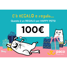Carte cadeau de 100€ chez Paco