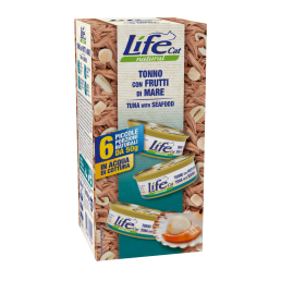 Life Cat Multipack 6x50gr Cibo Umido per Gatti