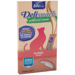 LifeCat Delisnack Crema Natural Snack para...