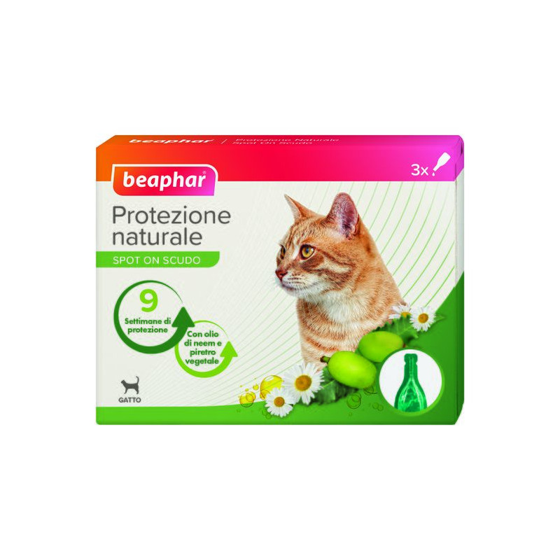 Beaphar - Beaphar Protezione Naturale Spot On Scudo Per Gatti E Gattini