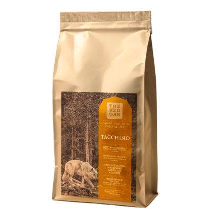 The Red Oak Tacchino con Mirtilli Rossi Grain Free per Cani