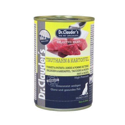Dr.Clauders Selected Meat Adult Nassfutter für Hunde