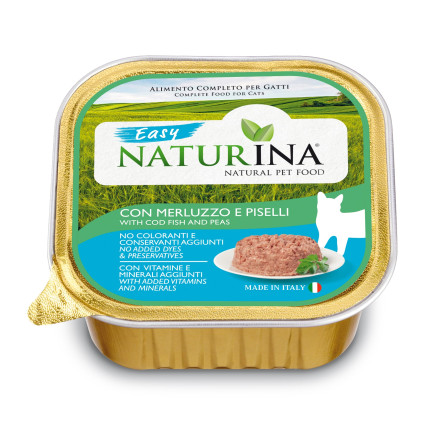 Naturina Easy Adult Cat Wet Food Pots for Cats