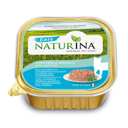 Naturina Easy Adult Cat Food Pots pour chats