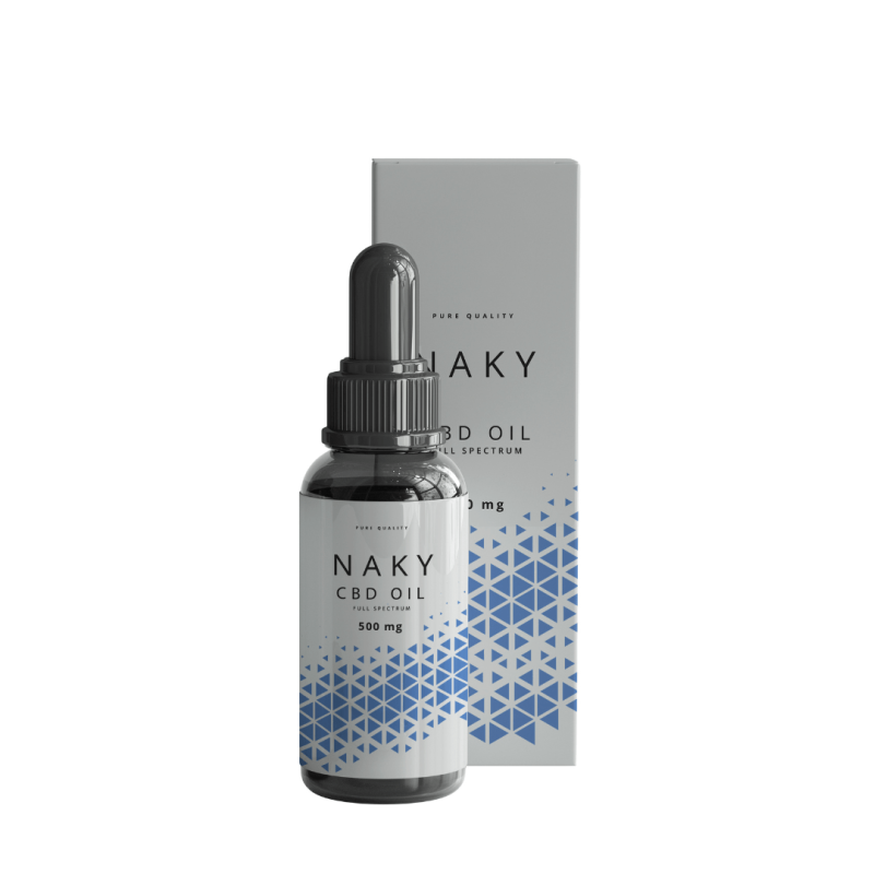 Naky Essential CBD Oil 5% Full Spectrum in Gocce per Cani