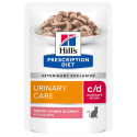 Hill's Prescription Diet Metabolic + Urinary Stress Trozos en salsa para gatos