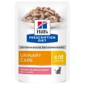 Hill's Prescription Diet C/D STRESS Chunks in Sauce pour chats