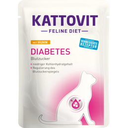 Kattovit Diabetes Alimentation humide pour...