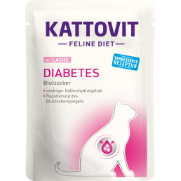Kattovit Diabetes Bustine Cibo Umido per Gatti