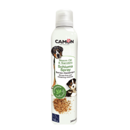 Champú seco protector para perros con neem...