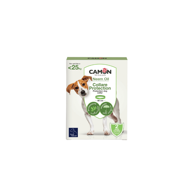 Protection Orme Naturali - Camon Protection Collare Barriera All'olio Di Neem Per Cani