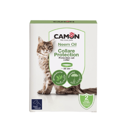 Camon - Collare Barriera all'Olio di Neem - per gatti