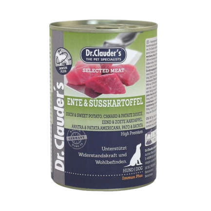 Dr.Clauders Selected Meat Adult Nassfutter für Hunde