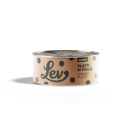 Lev Adult Cat XL 140 gr Cibo Umido per Gatti