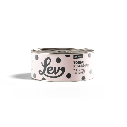 Lev Adult Cat XL 140 gr Cibo Umido per Gatti