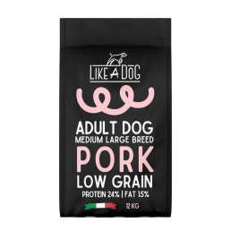 Like A Dog Low Grain Pork Medium Large für...
