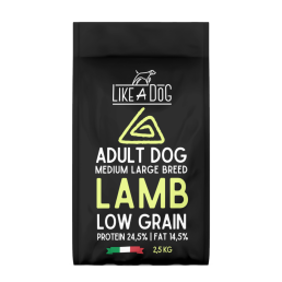 Like A Dog Low Grain Lamb Medium Large per...