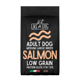 Like A Dog Low Grain Salmon Medium Large...