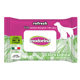 Inodorina Salviette Refresh Everyday per Cani e Gatti