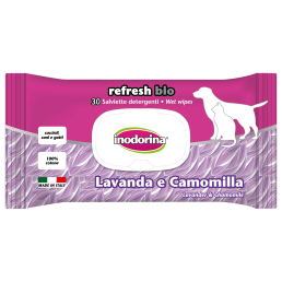 Inodorina Refresh Bio Tücher für Hunde und...