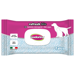Inodorina Salviette Refresh Bio per Cani e Gatti