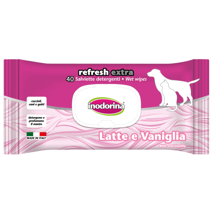 Inodorina Salviette Refresh Everyday per Cani e Gatti