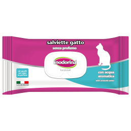 Inodorina Salviette per Gatti senza Profumo