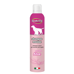 Inodorina Trockenshampoo Mousse für Hunde...