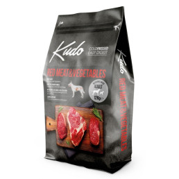 Kudo Low Grain Medium Maxi Red Meat für Hunde