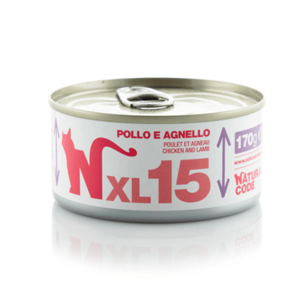 Natural Code Adult Cat XL Cibo Umido Naturale per Gatti