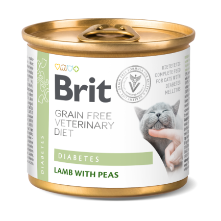 Brit Veterinary Diets Diabetes Wet para gatos